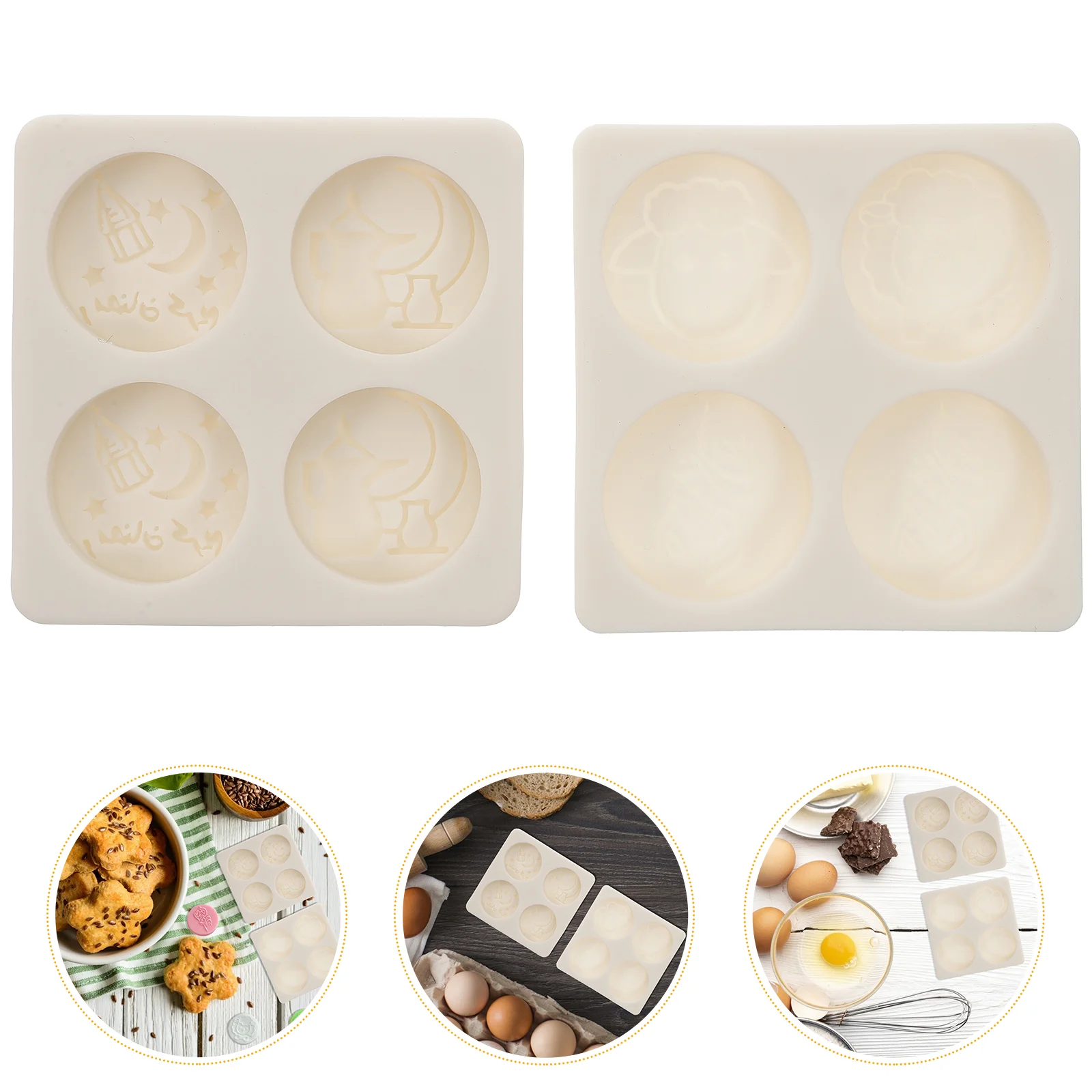 

2Pcs Bakery Mini Chocolate Fruits Mold Jelly DIY Ramadan Mould Chocolate Fudge Making Tool