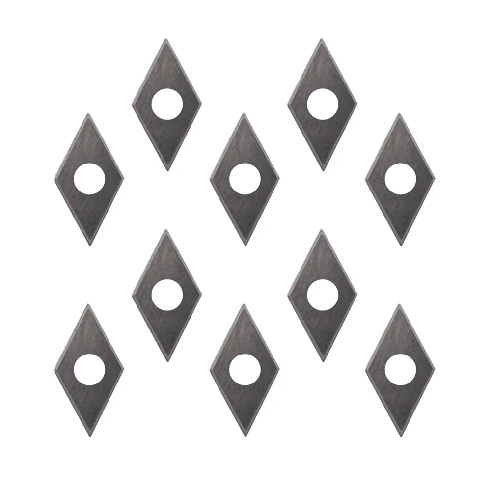

10pcs Diamond Shaped Metal Tungsten Steel Head Seam Cleaning Cone for Tile Joints Tile Gap