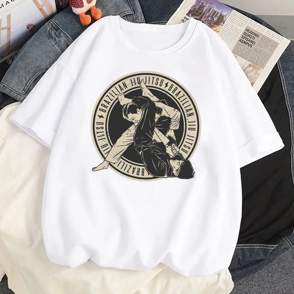 

Мужская футболка bjj JIU JITSU, забавная манга, Мужская манга 2000s, уличная одежда