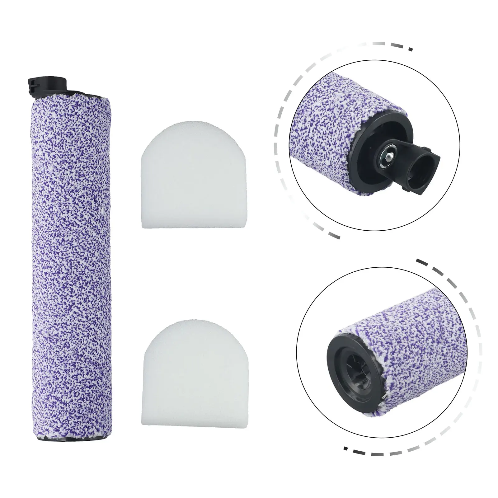 Для акулы детали рулонной щетки HydroVac для моделей AW201 AW302 WD101 WD201 Улучшите мощность