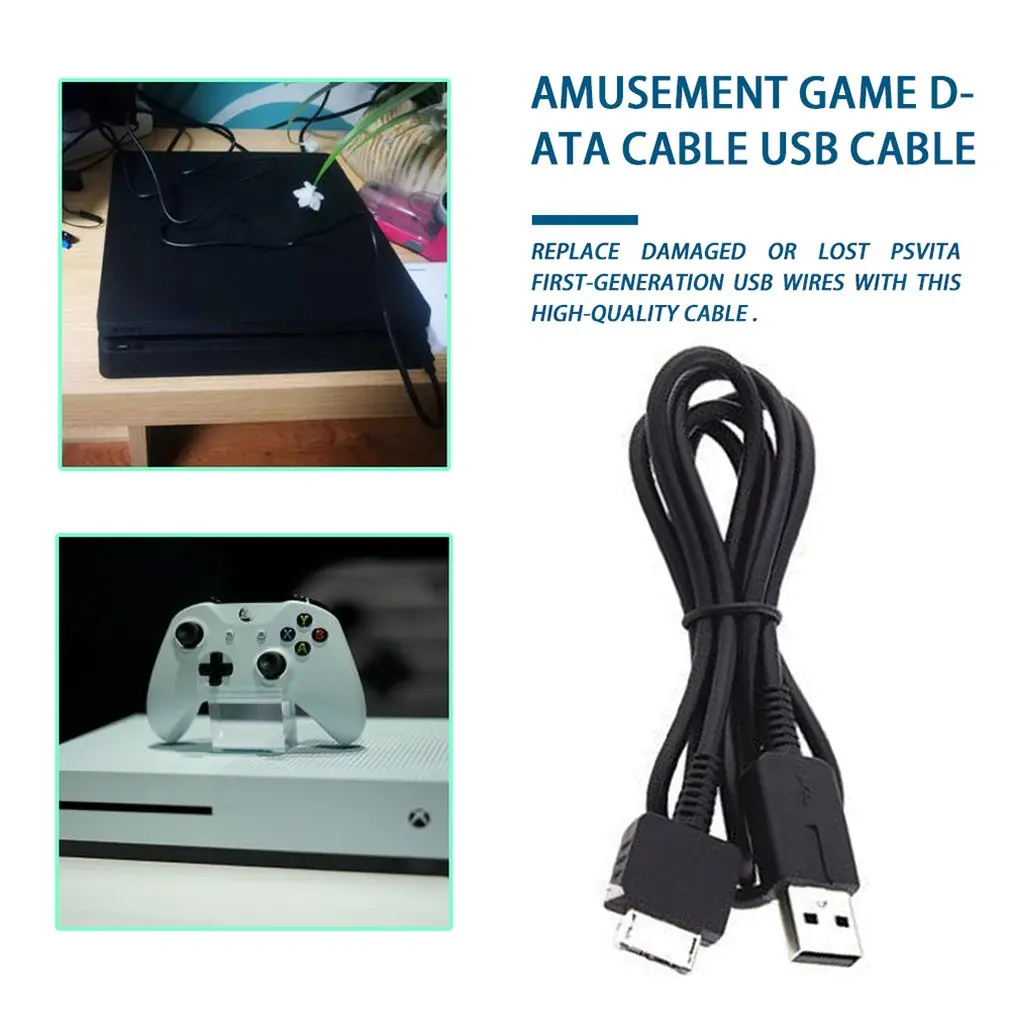 2 in 1 USB Charging Lead Charger Cable for Sony Playstation PS Vita Hot Sell images - 6