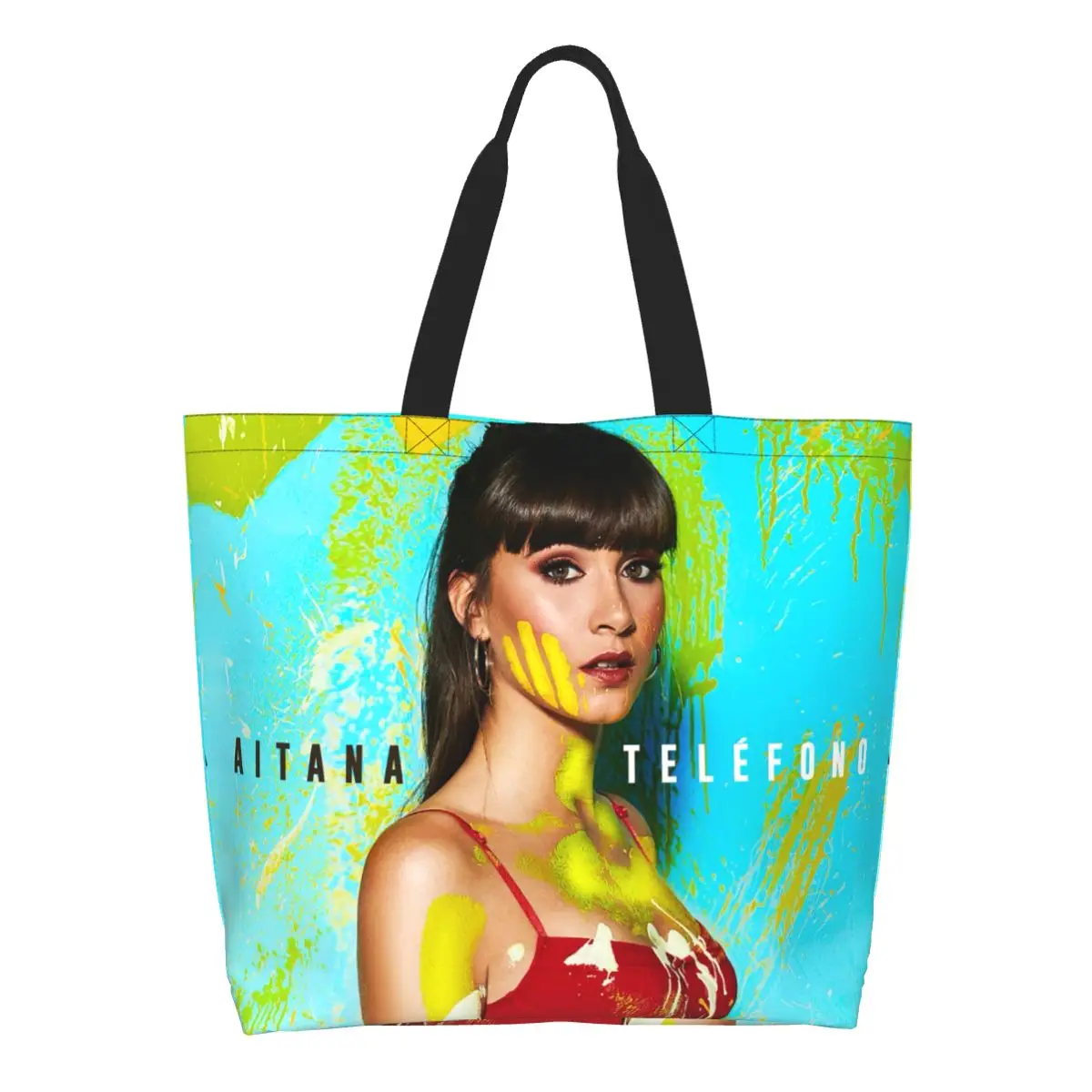 

Сумки-шопперы женские холщовые, вместительные, на плечо