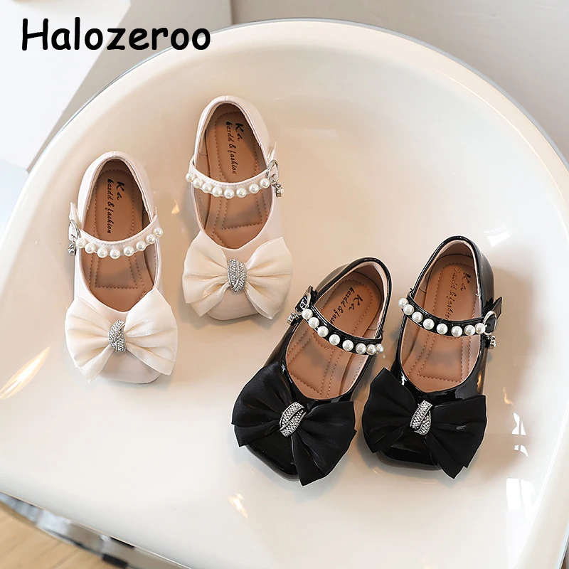 

Детские балетные туфли с бантом, Брендовая обувь принцессы, Модные Зеленые туфли для маленьких девочек, демисезонные, Мэри Джейн