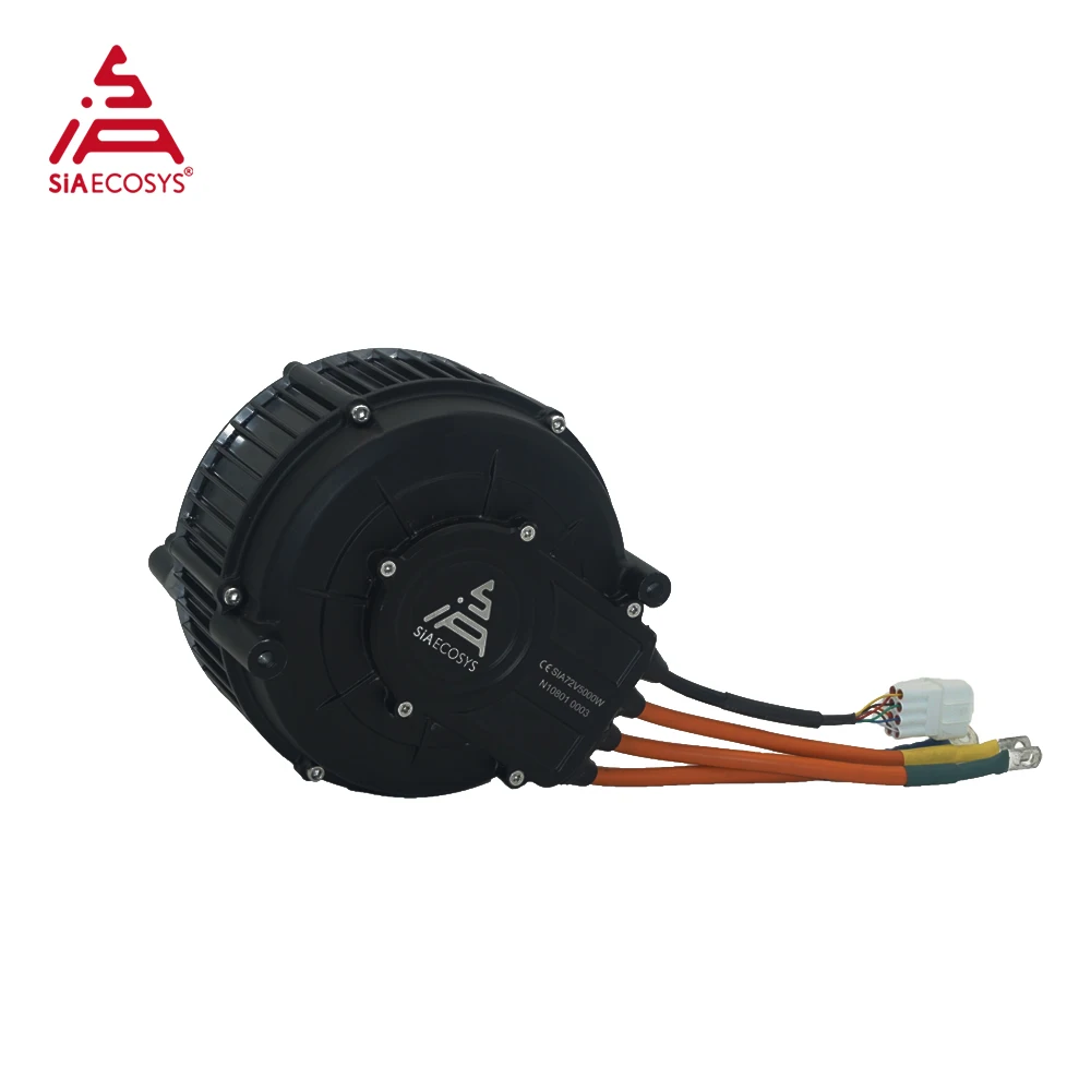 

QSMOTOR QS165 35H 5000W 72V 100KPH IPM PMSM Mid Drive Motor For Offroad Dirtbike Lightbike Adult Electric Motorcycle