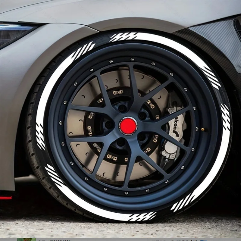 16 шт., наклейки на колеса для автомобильных шин, тюнинг автомобиля, универсальные 3D постоянные шарнирные ПВХ наклейки для декора шин, персонализированные наклейки для автомобильных шин