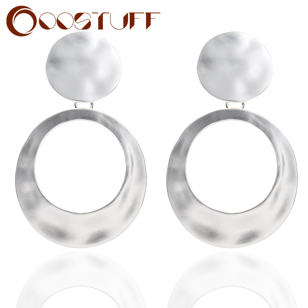 

Beautiful Silver Color Clip Earrings Vintage Jewelry for Women Dangle Suspension Pendientes new in Accessories Trending Product