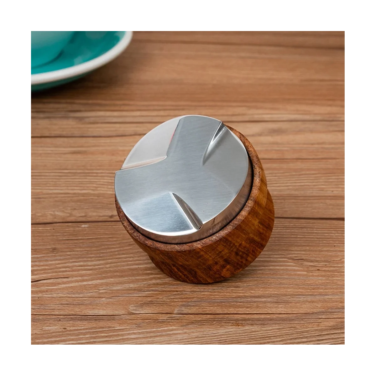 

Дозатор для эспрессо 58 мм, молоток для кофейного порошка из палисандра, инструмент для выравнивания бариста из нержавеющей стали