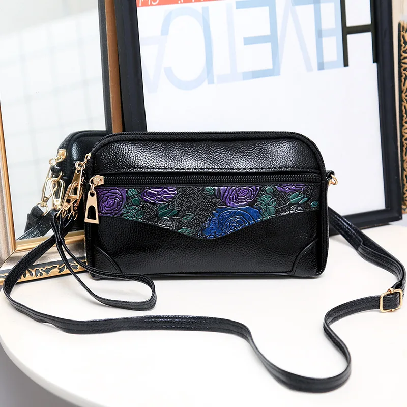 

2022 New Print Retro Envelope Bag Mother Bags Commuter Versatile Ladies One Shoulder Flaps Luxury Designer Purses and Handbags