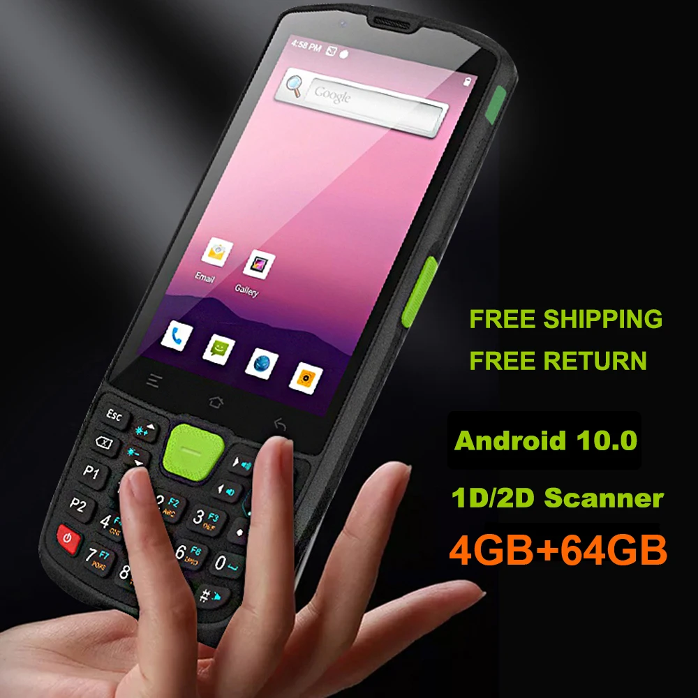 IMASONSCAN AUTOID ® Терминалы данных 2D-сканера штрих-кода Q9 встроенный двойной микрофон