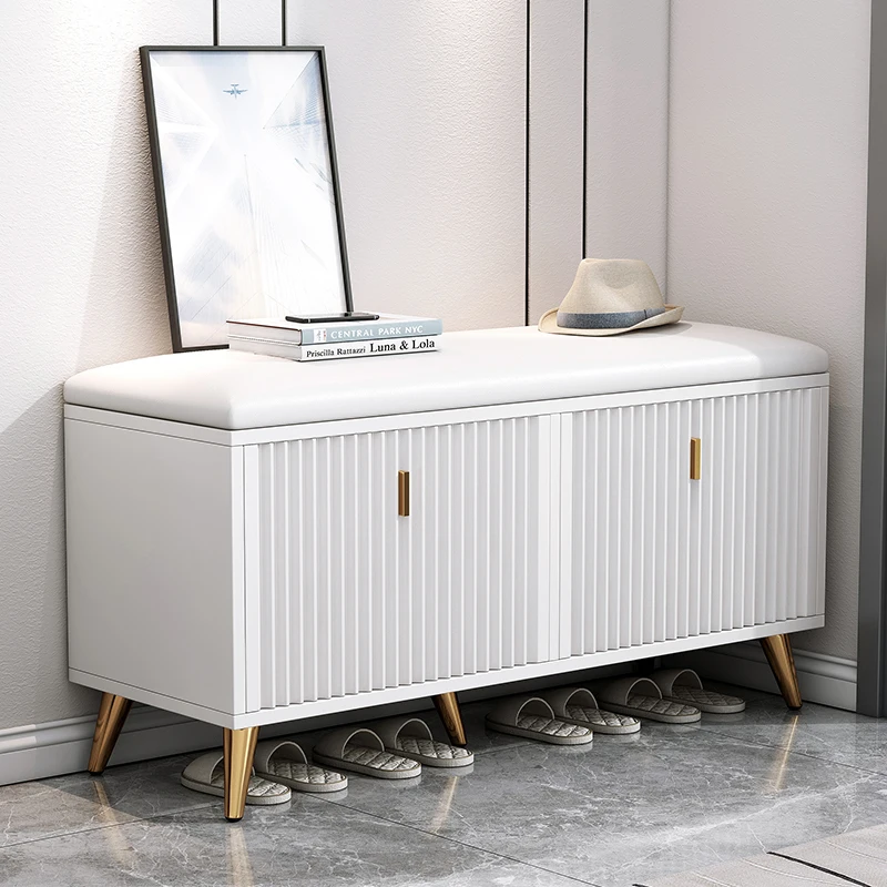 

Storage Hallway Shoe Cabinets Simple Wooden Vertical Modern Shoe Cabinets Minimalist Rotating Armario Zapatero Room Furnitures