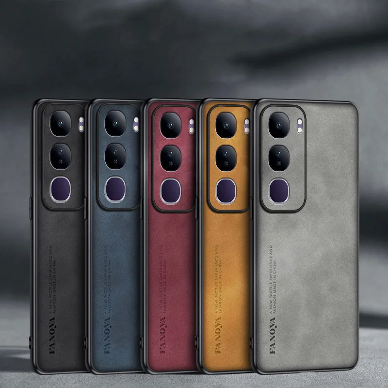 Роскошный силиконовый чехол из овчины для задней панели телефона VIVO Y19S 4G бампер