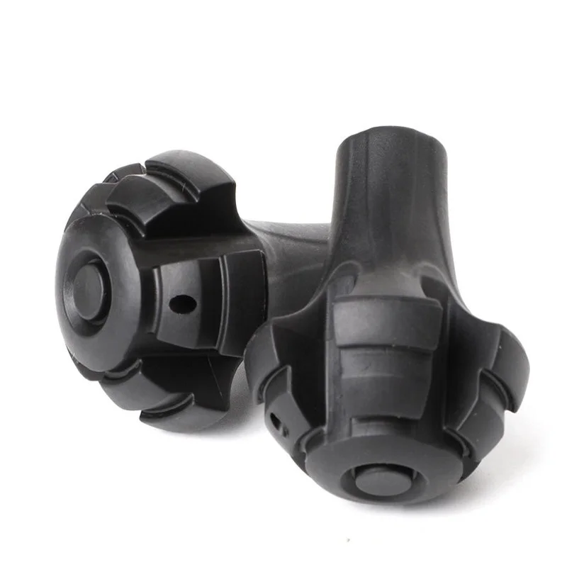 

2023 Hot 1 Pcs New Black Nordic Walking Poles Nordic Style Crutch 9 Walking Stick Hiking Accessories