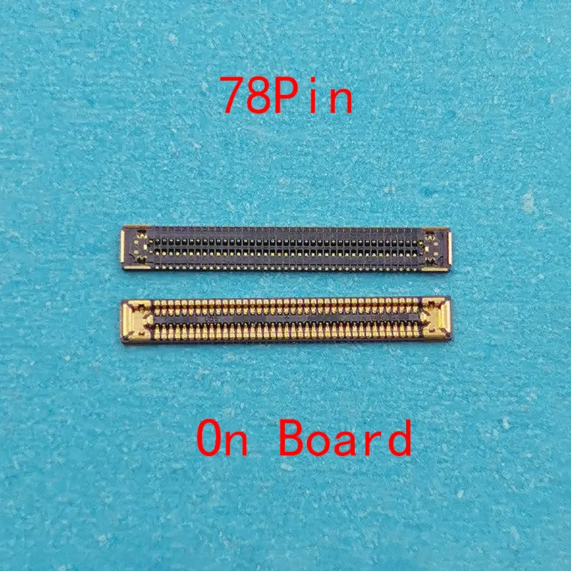 Разъем FPC для материнской платы с ЖК-дисплеем 50 шт. Samsung Galaxy A33 A53 A73 A12 M12 A22 Φ A02 A32 A42 A52