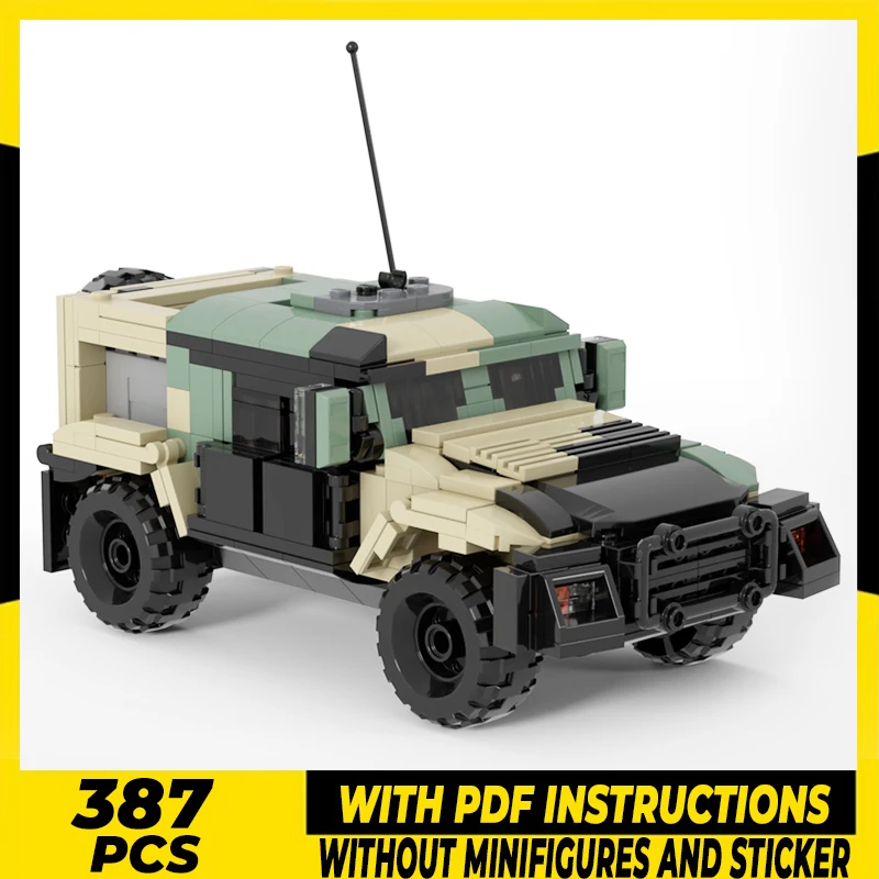 Конструктор Военный автомобиль Moc модульные блоки для сборки грузовиков всадmaster