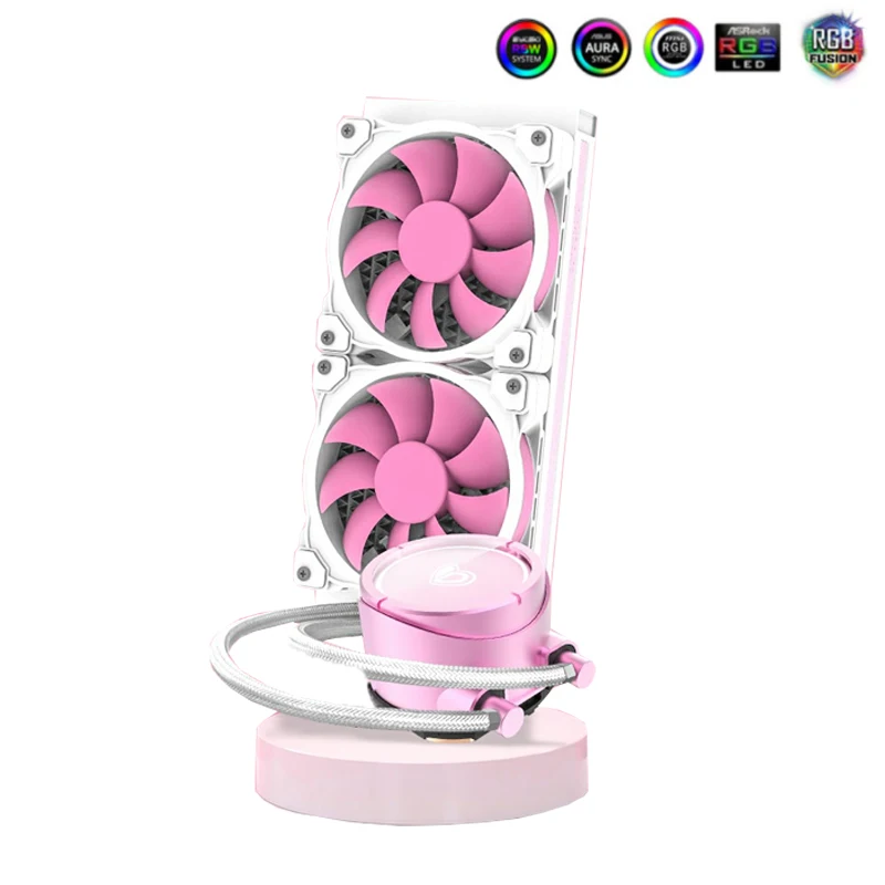 

CPU AIO Cooler RGB 240 For Intel LGA2066/2011/1366/LGA1150/1151/1155/1156/ AMD TR4/AMD AM4 5V ARGB AURA SYNC