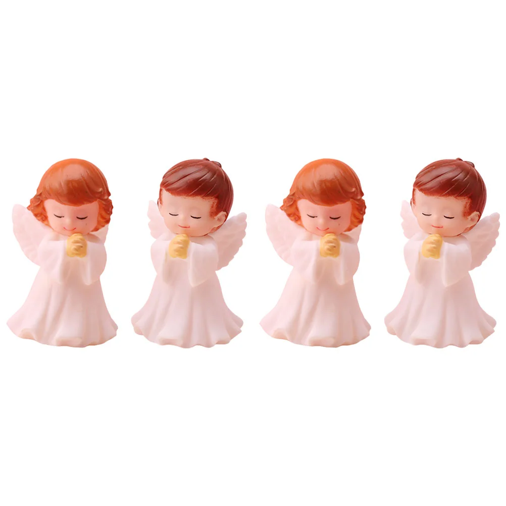 

Angel Statue Figurines Praying Figurine Angels Garden Baby Decorations Little Statues Figure Gifts Sculpture Landscape Religious