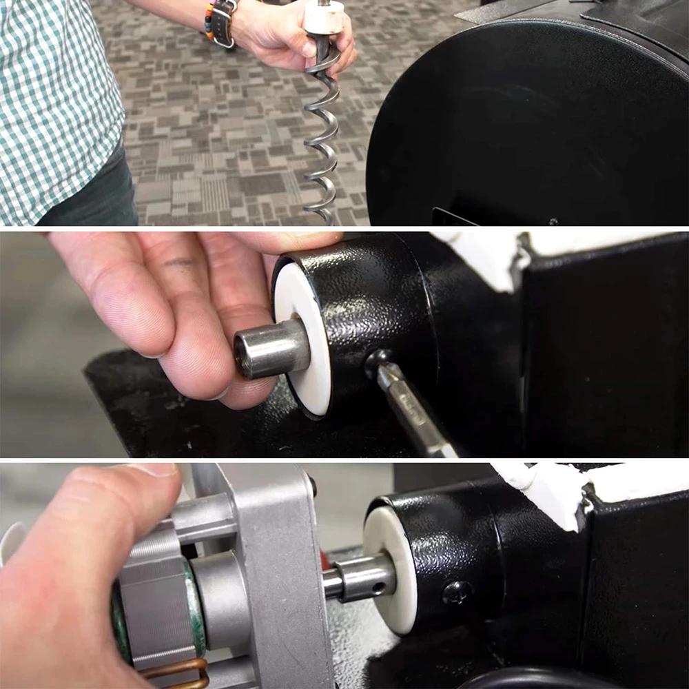 Шнековый вал с прямым зажиганием 59 см винтовой шнековый совместимый сетчатыми