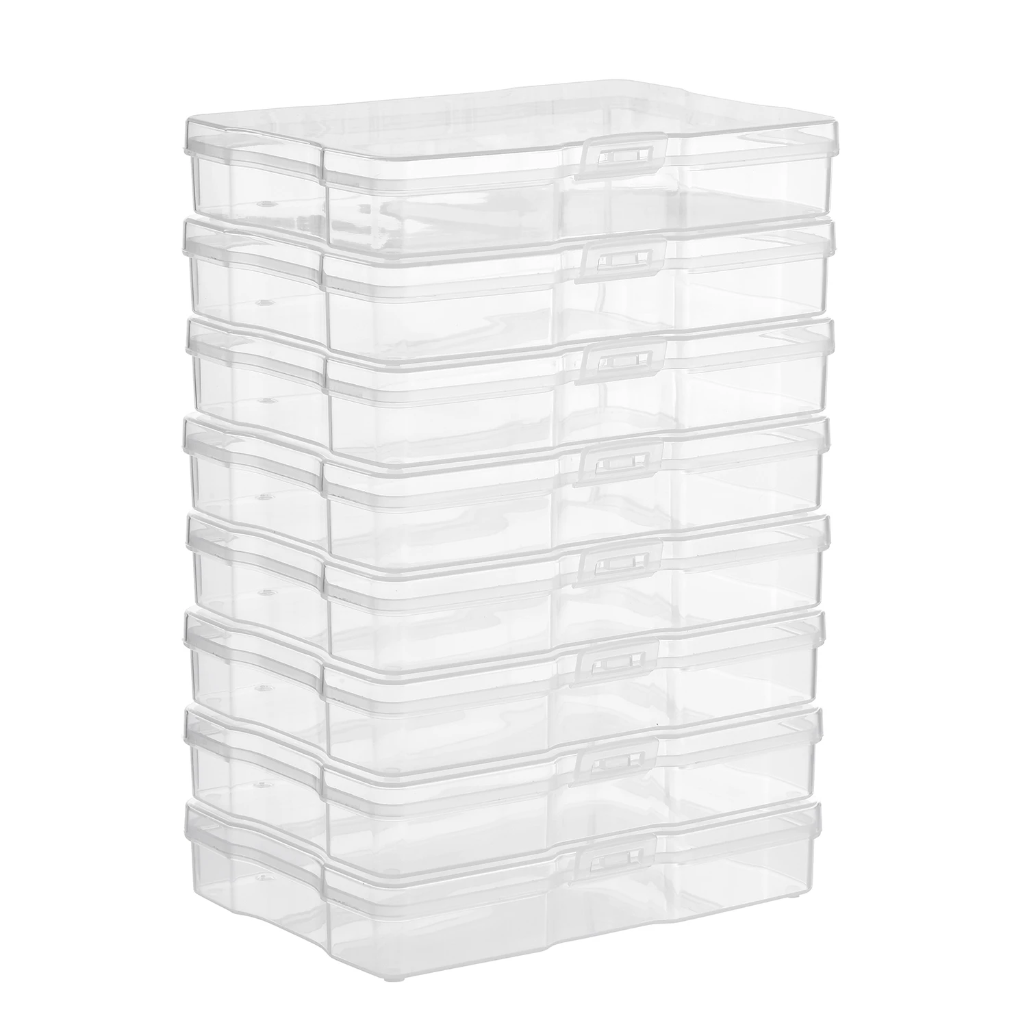 

Набор прозрачных коробок для хранения фотографий 4x6