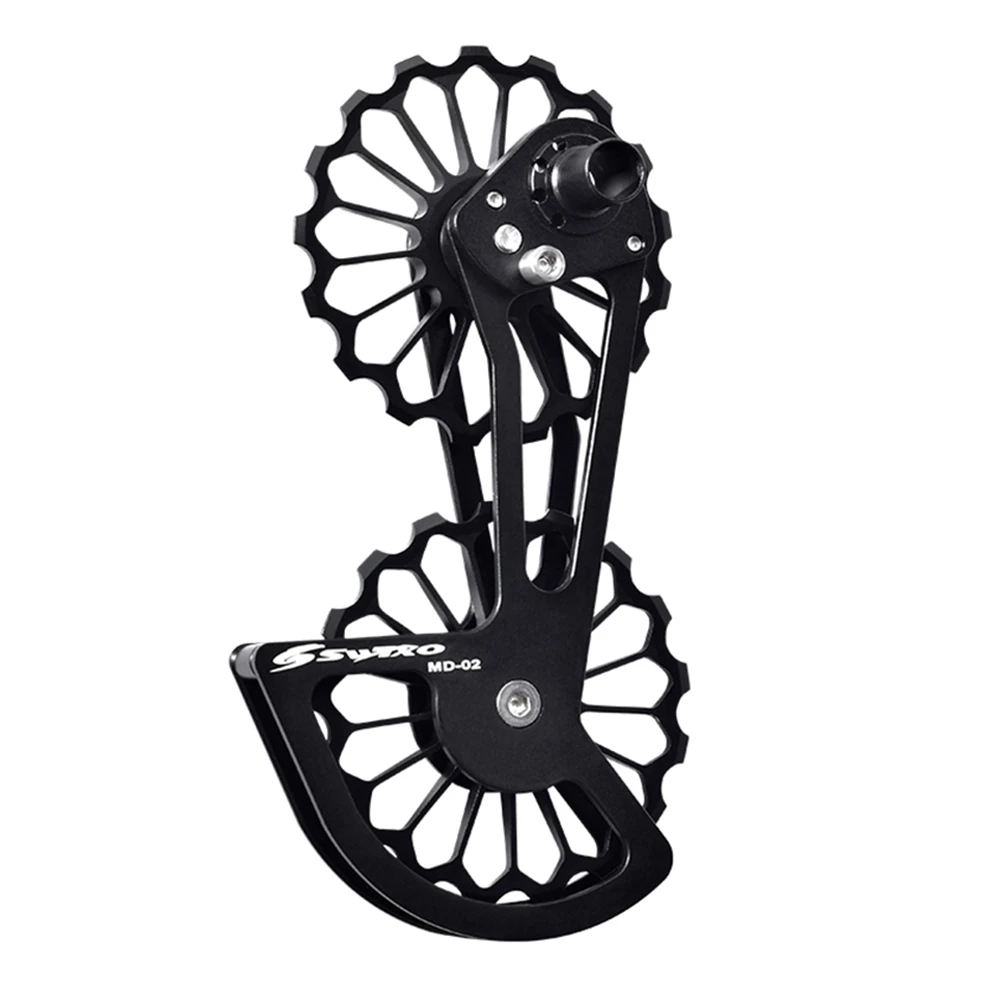 

Задний переключатель передач SWTXO для шоссейного велосипеда Shimano R8000/8050/8070/9170/9150/9100, сплав 17T, керамический велосипедный переключатель передач...