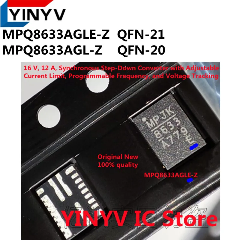 

5pcs MPQ8633AGLE-Z MPQ8633AGLE MPQ8633AGL-Z MPQ8633AGL MPQ8633A MPQ8633 MP8633 8633 16V,12A, Synchronous Step-Down Converter new