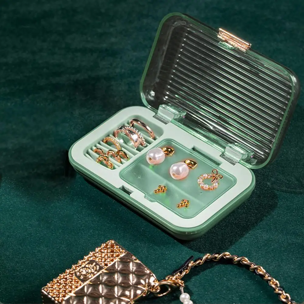 

Шкатулка для ожерелья, привлекательная Пыленепроницаемая ручка с гальваническим покрытием для женщин, мини шкатулка для хранения ювелирных изделий, шкатулка для хранения