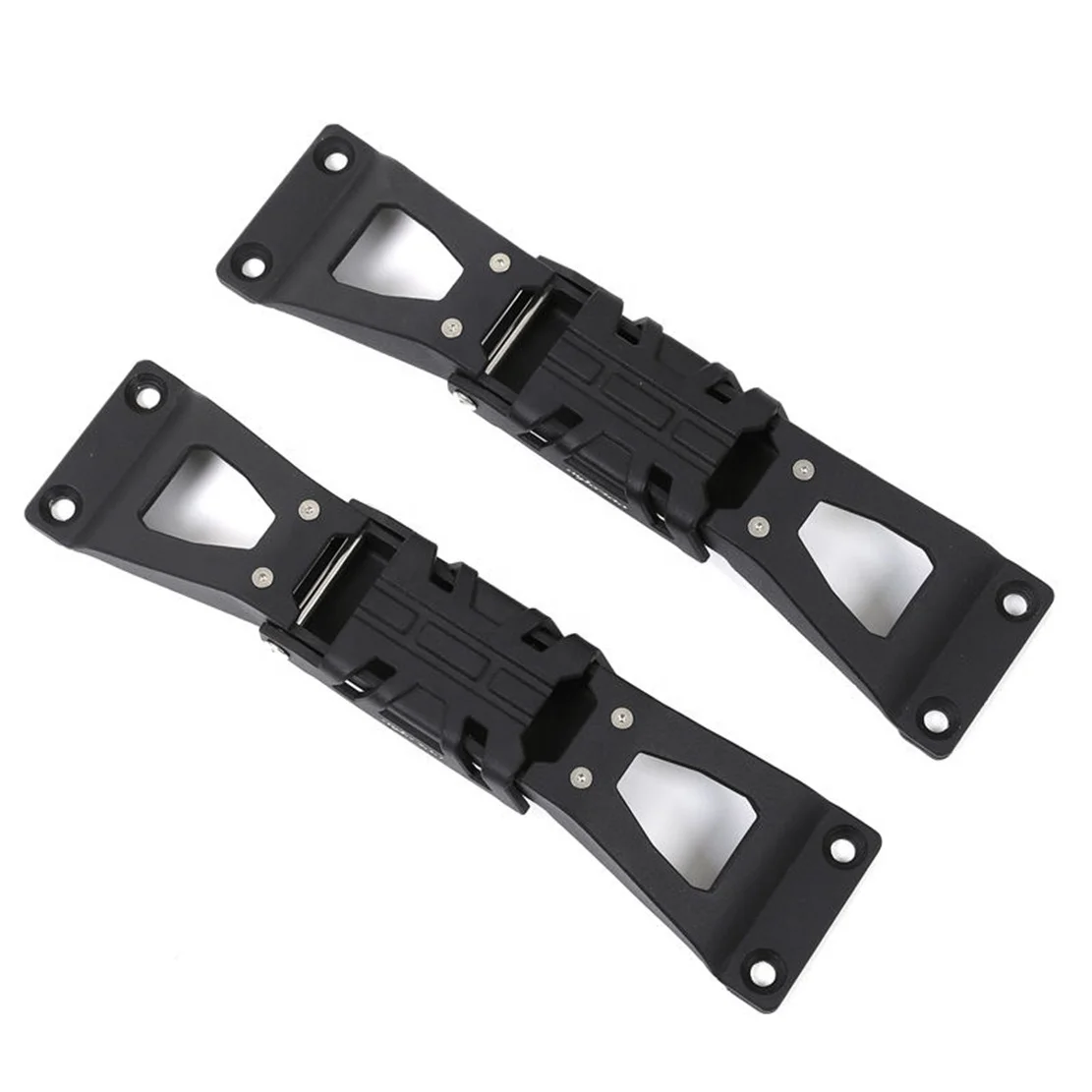 Автозапчасти черная алюминиевая дверная петля подножка складная боковая педаль