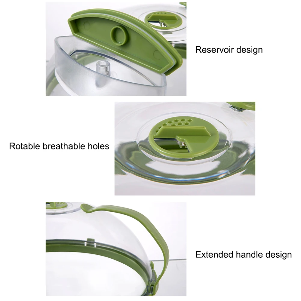 11 8-дюймовая крышка от брызг для микроволновой печи с ручкой чаша посуды