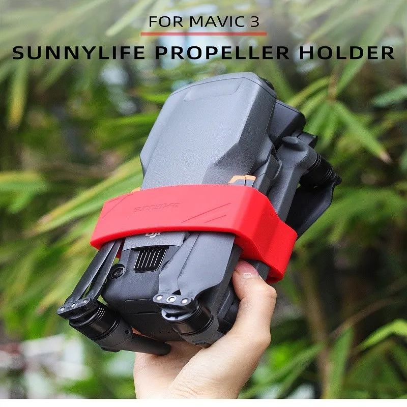 

Sunnylife For DJI Mavic 3 Silicone Beam Propeller Mavic 3 Propeller Blade Holder Protective Silicone Cable Tie Accessories