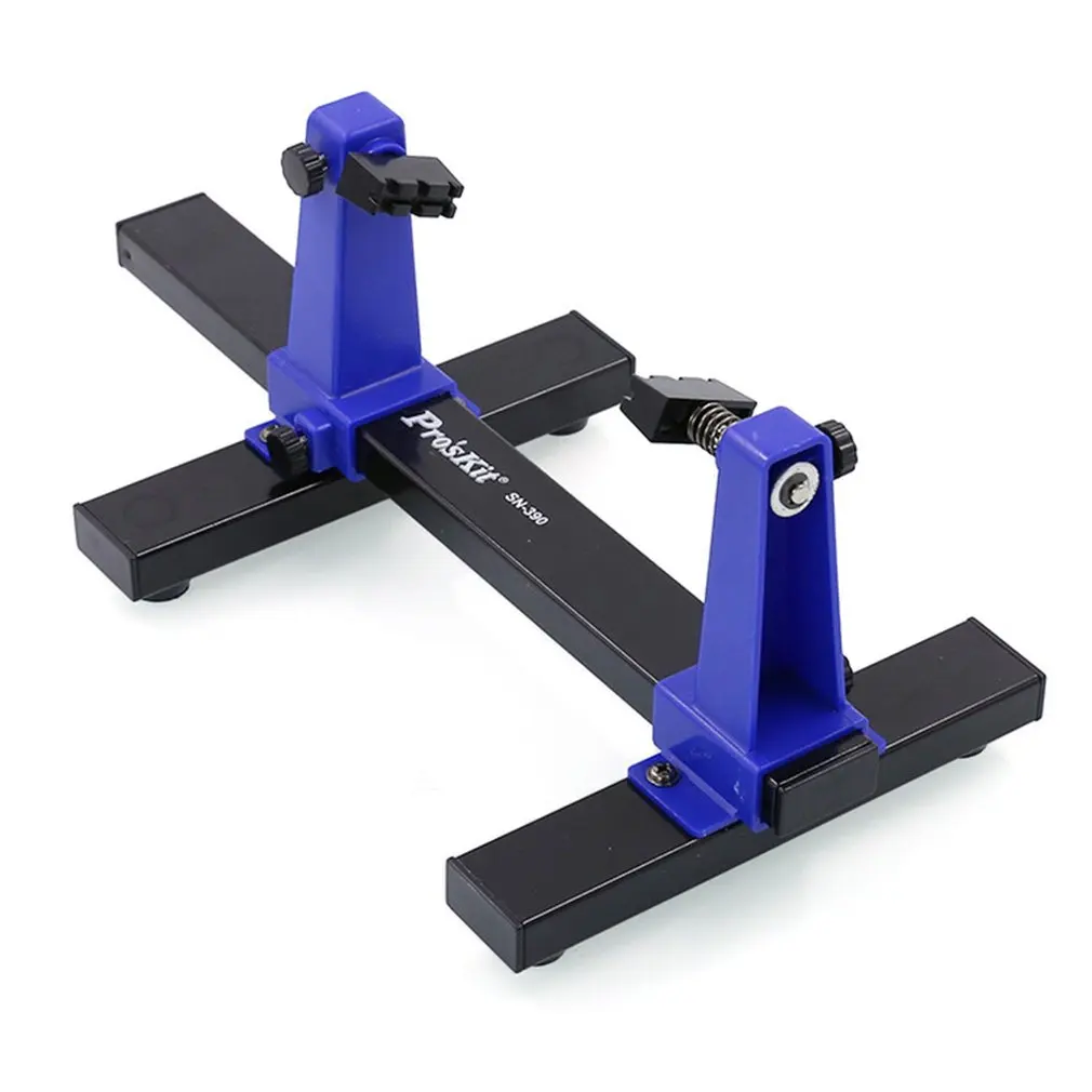 

SN-390 PCB Adjustable Soldering Clamp Holder 360 Degree Rotation Fixture Holder Printed Circuit Board Jig For Soldering Repair
