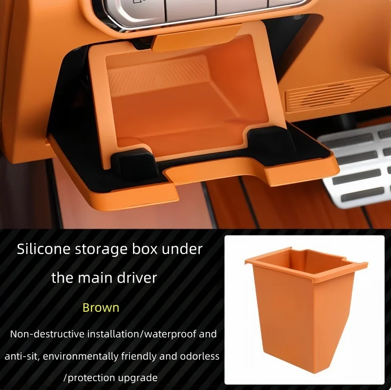 

Автомобильный ящик для хранения основного вождения, перегородка, подходит для GWM Tank 500 Hi4-t Hi4-Z, автоматический силиконовый ящик для хранения головного вождения, детали для обновления автомобиля