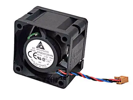 

Delta Electronics PFB0412EHN PM00 DC 12V 0.72A 40x40x28mm 3-Wire Server Cooling Fan