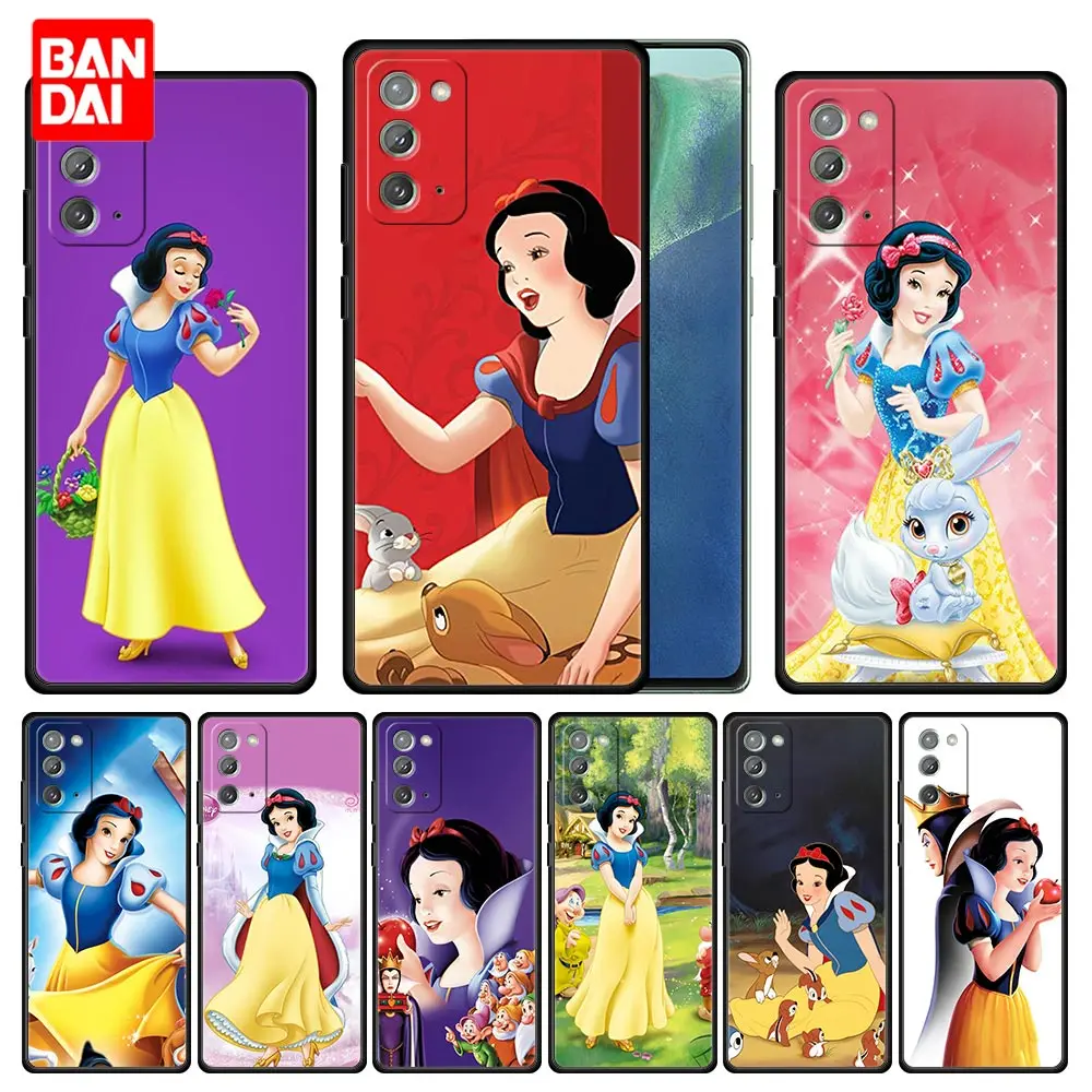 

Disney Cute Princess Snow White Phone Case for Samsung Galaxy A51 A52 A03 A13 A31 A32 A50 A70 A71 Note 20 Ultra 5G Cover Capinha