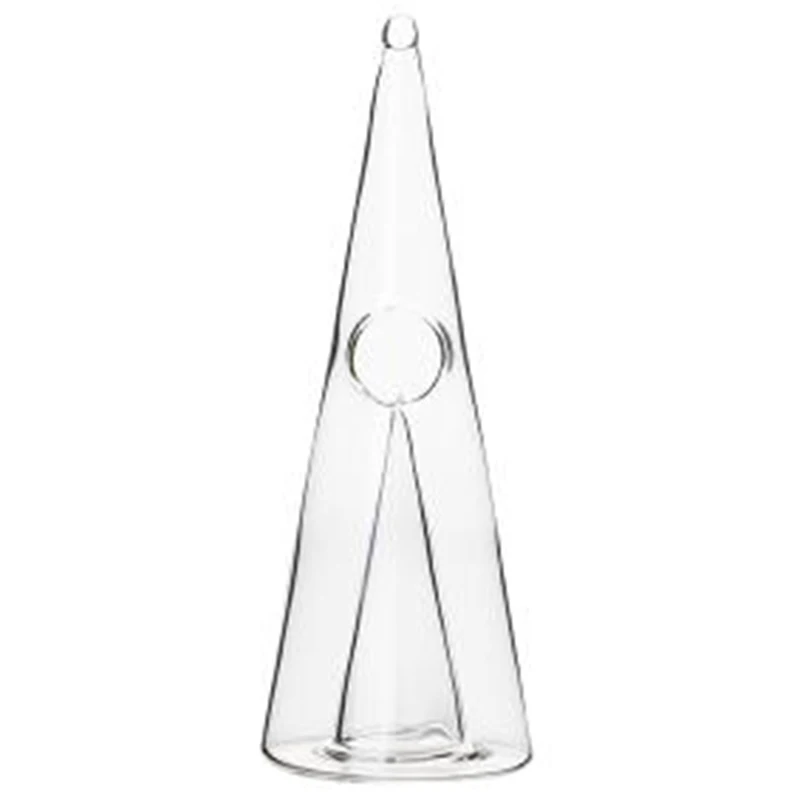 

Wine Handmade Crystal Red Wine Brandy Champagne Glasses Pyramid Bottle Jug Pourer Aerator For Family Bar