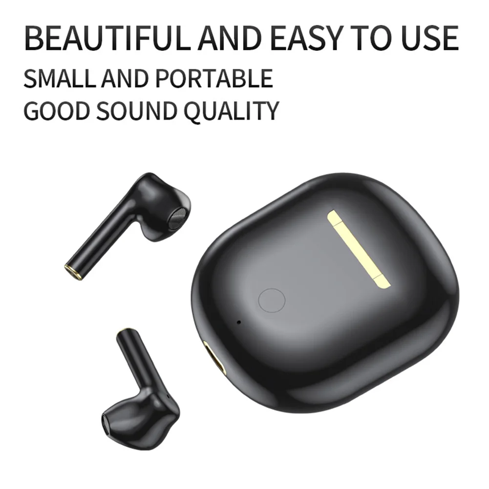 

Wireless Stereo Sports Headphones with Microphone TWS Bluetooth-compatible 5.0 Earbuds Earpiece Bluetooth-compatible Sport