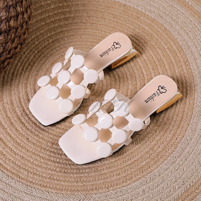 

Fashion Women's Slippers Bubble Ball Sandals Women's Summer Slippers Non-slip Shoes Women's Sandals Multicolor Women's Pumps