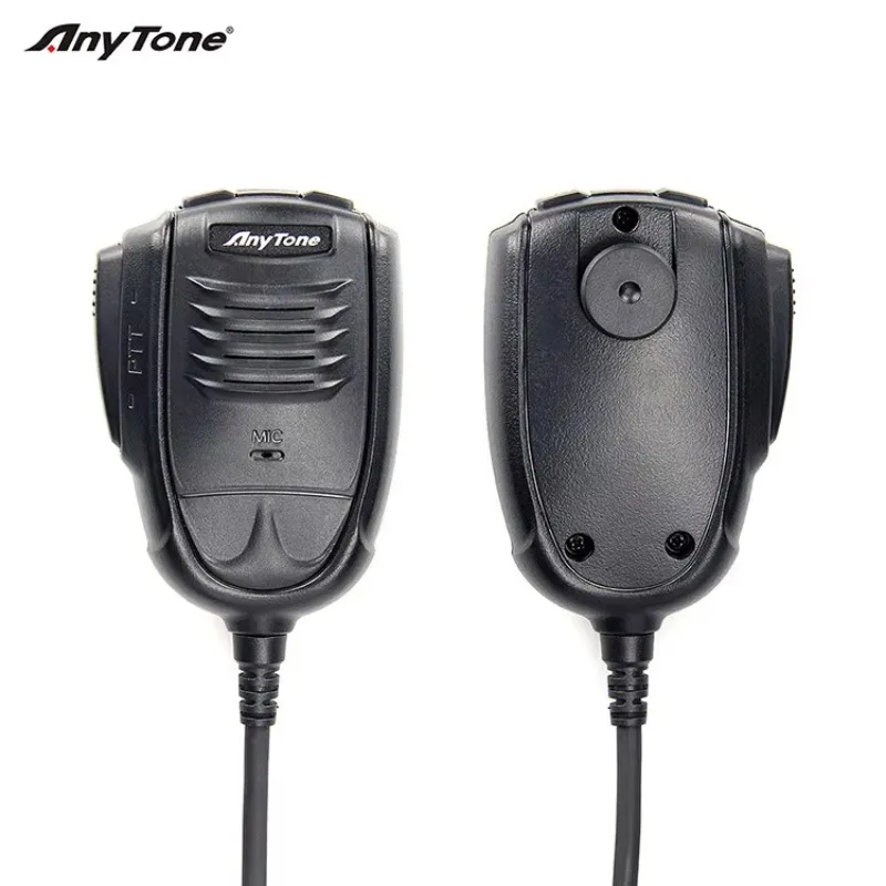Фото Новый CB-трансивер AnyTone AT5555N II 2026 года, высокомощный (60 Вт), 10-метровый, с большим ЖК-дисплеем, для дальней связи, мобильная радиостанция №5