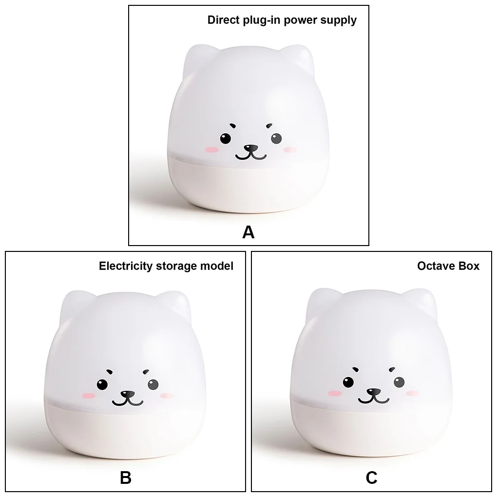 

Projector Decoration LED Animal Night Light Atmosphere Projection Lamp Decor 6 Pattern Birthday Music Rechargeable