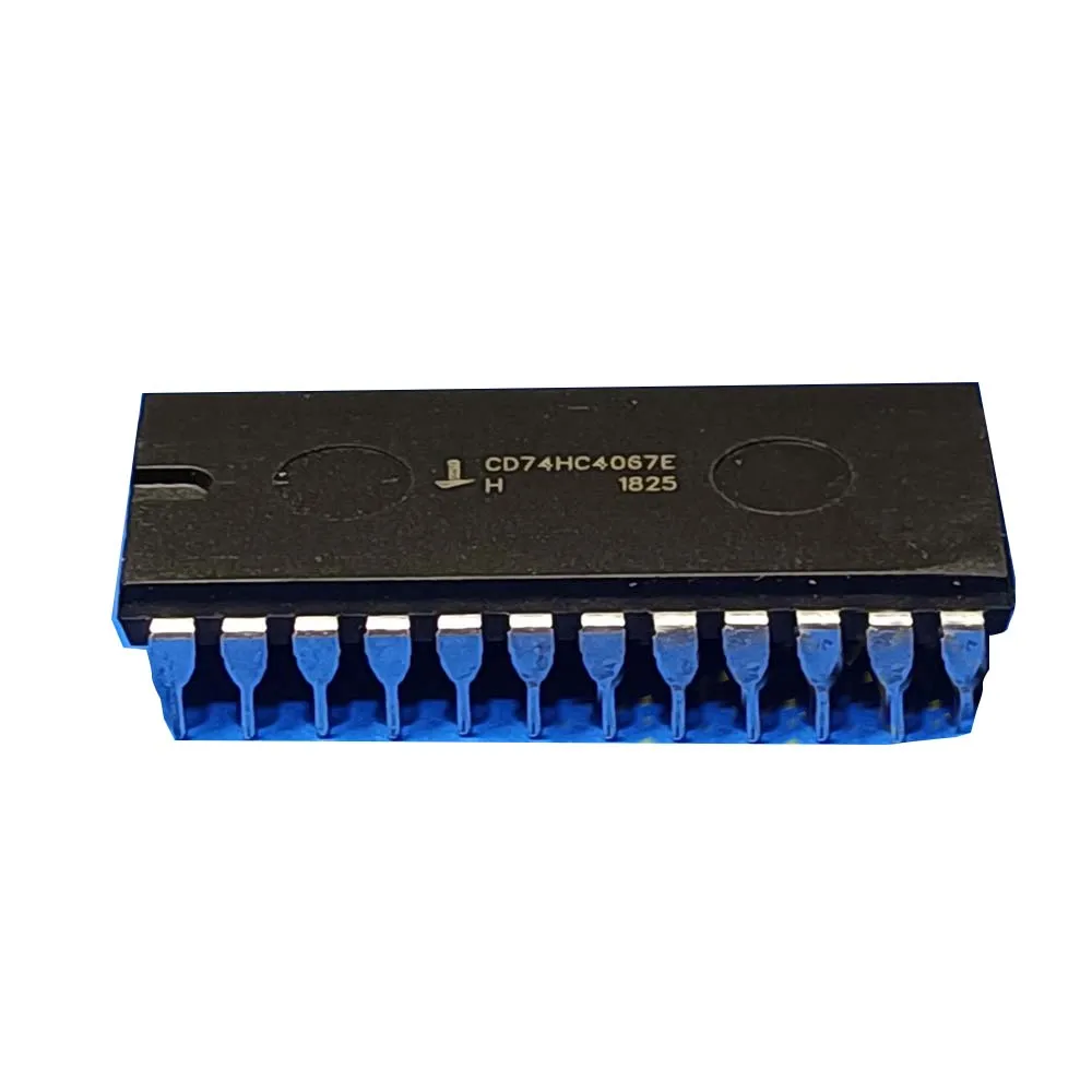 

10 шт. CD74HC4067E CD74HC4067 74HC4067 DIP-24