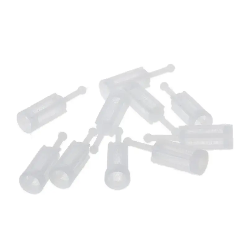 

10 пластиковых пистолетов-распылителей с гравитационным фильтром диаметром 11 мм общая длина