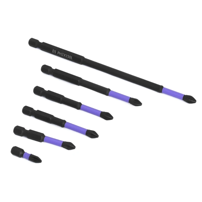 

Специальная магнитная отвертка, 6 шт., PH2, гайковерты 25/50/65/70/90/150 мм