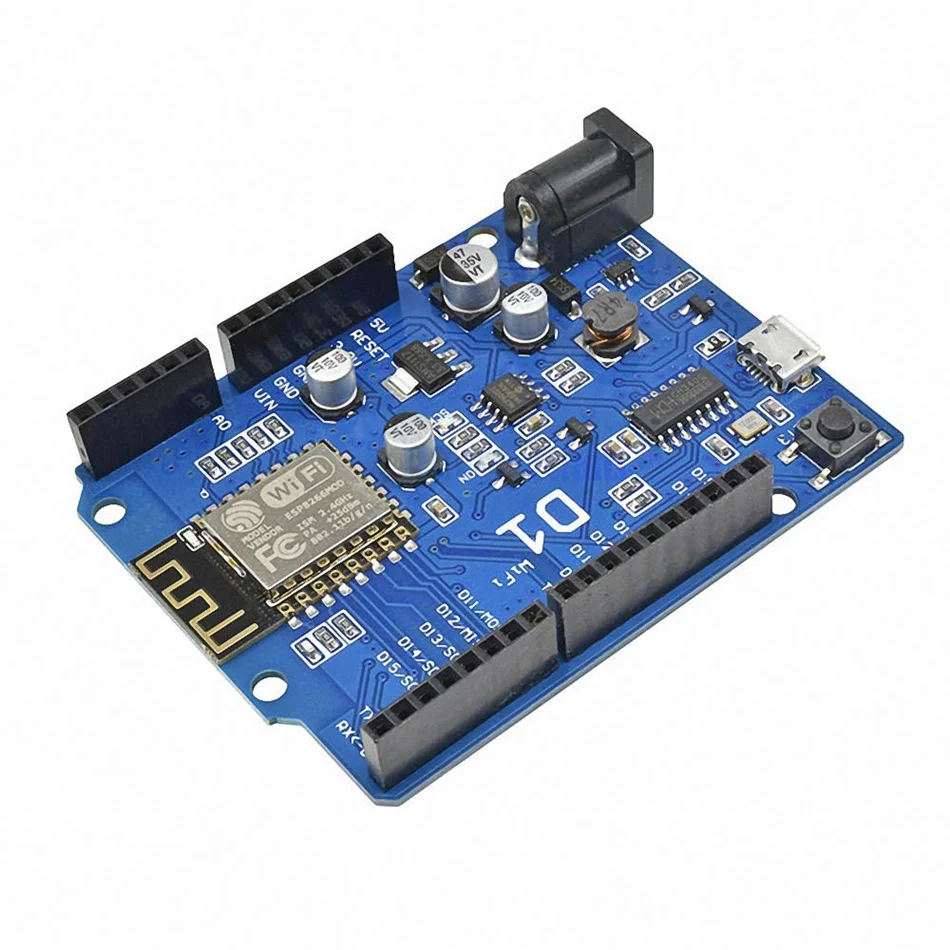 ESP-12E WeMos D1 WiFi Uno R3 на основе ESP8266 ESP-12F беспроводной модуль WIFI для Arduino |