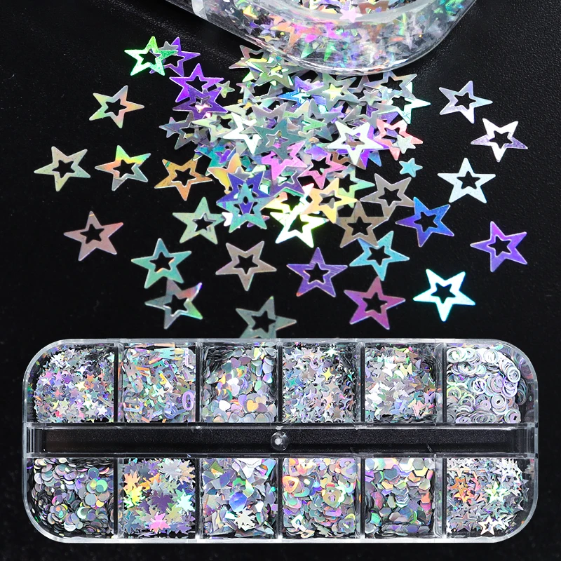 

Holographic Glitter Star Resin Sequins Butterfly Letter Paillettes DIY Pendant Epoxy Resin Filling Lentejuelas Para Manualidades