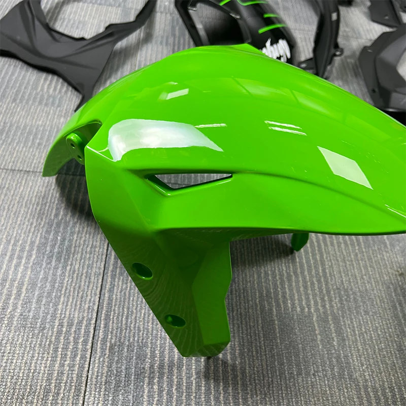 Фото Для Kawasaki Ninja ZX 4R zx 4rr ZX-25R 2020 2021-2023, зеленый обтекатель для мотоцикла, комплект обшивки корпуса из АБС-пластика, можно настроить цвет №5