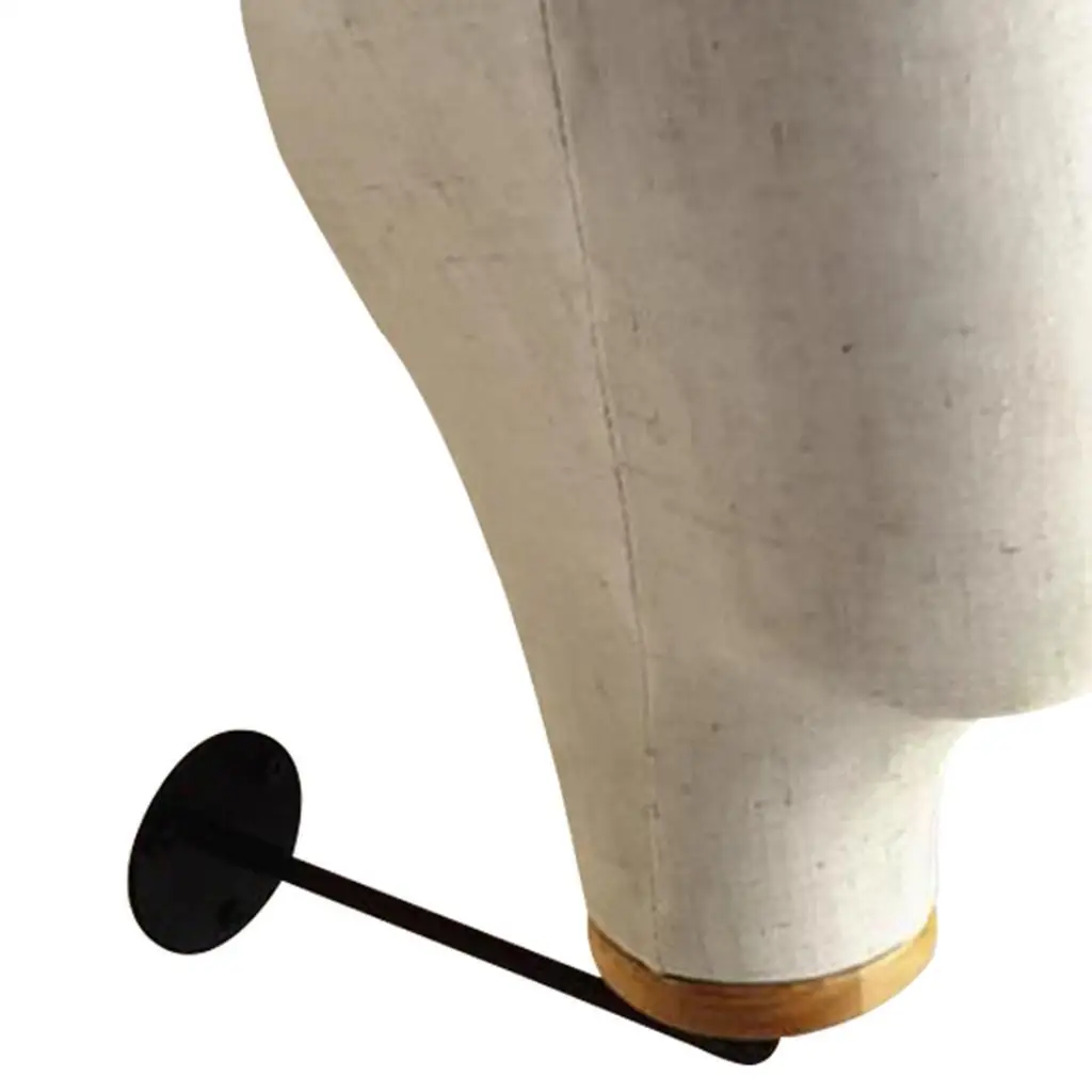 

Mannequin Head Wig Holder Hat Display Cowboy Hat Rack Wall Mounted Beige