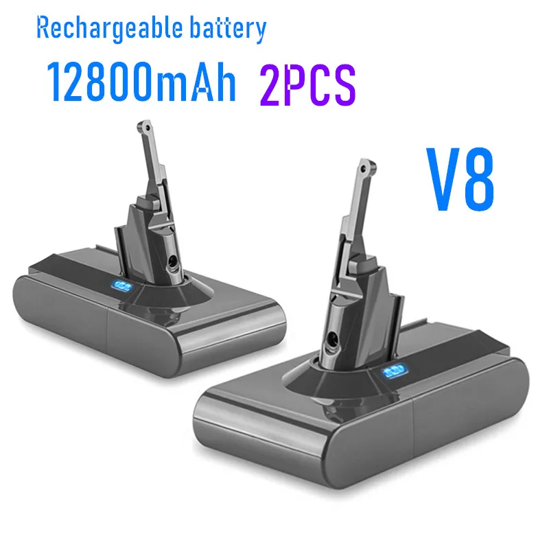 

Dyson V8 21.6V12800mah Vervangende Batterij VoorDysonV8 Draadloze Stofzuiger Handheld Stofzuiger Smart Home Batterij Accessoires