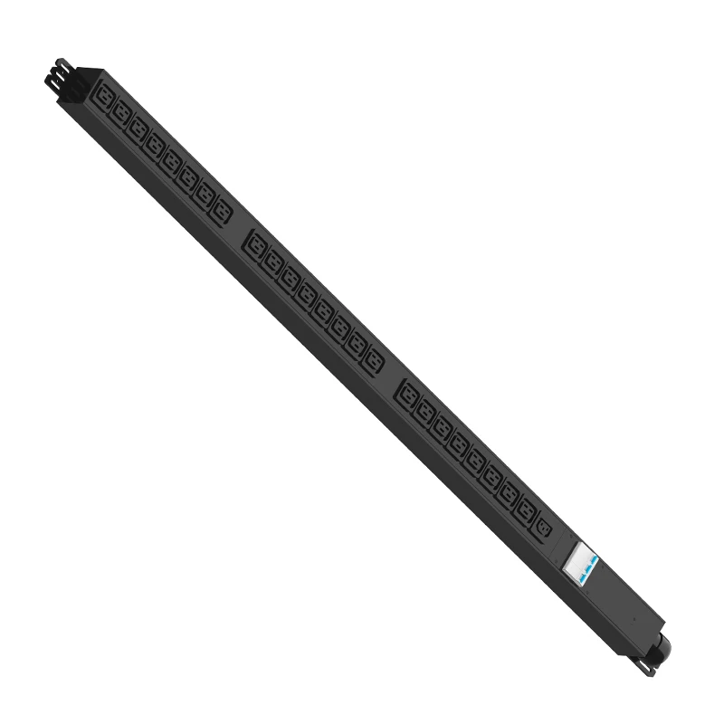 

Three-phase 380V-415V 125A 90 kW 24-bit C19 jack + 1-bit C13 jack aluminum alloy high-power PDU power socket