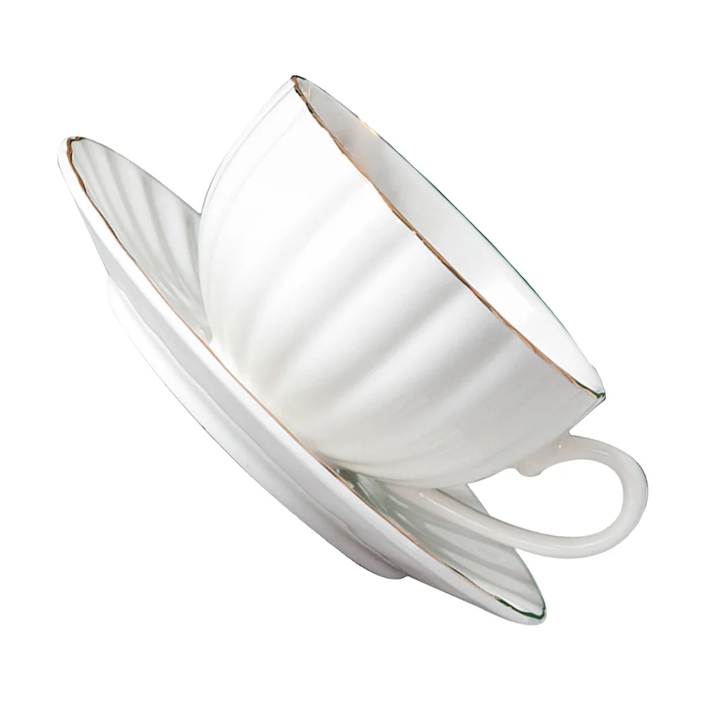 

Coffee Mug Unique Plate Cup Set Ceramic Portable Small Coffee Mug