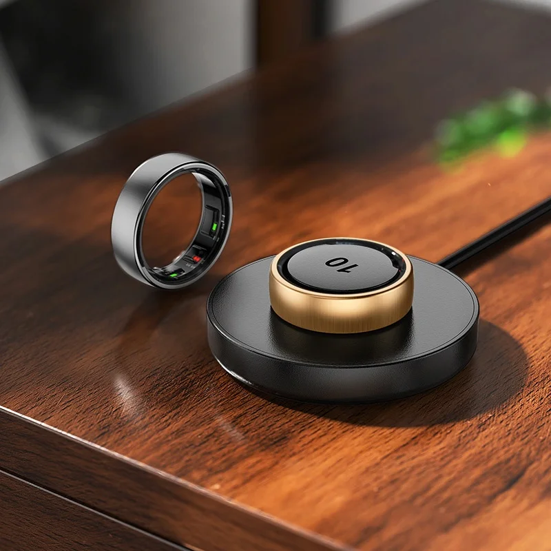 Носимое устройство QRing APP Smart Ring Gold Sport Fitness Health Monitor R10 Смарт-кольцо с беспроводной