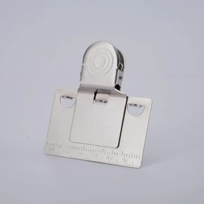 

Tape Measures Positioning Clip Corner Edge Clamps Fixed Measurement Stainless Steel Accurate Read Internal Gauging Aid Tools
