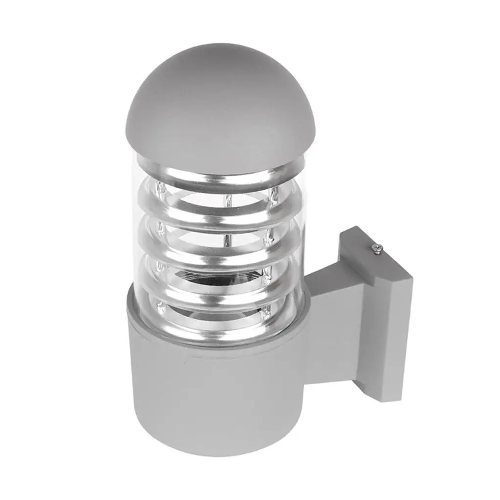 

Waterproof Aluminum Plastic Lampshade LED Wall Light Fixtures IP65 Wall Lamp Outdoor E27 Socket AC 85-240V